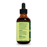 HERBANA MANUFACTURING Nettle Leaf Tincture bottle back view