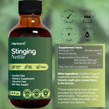HERBANA MANUFACTURING Nettle Leaf Tincture dropper close-up