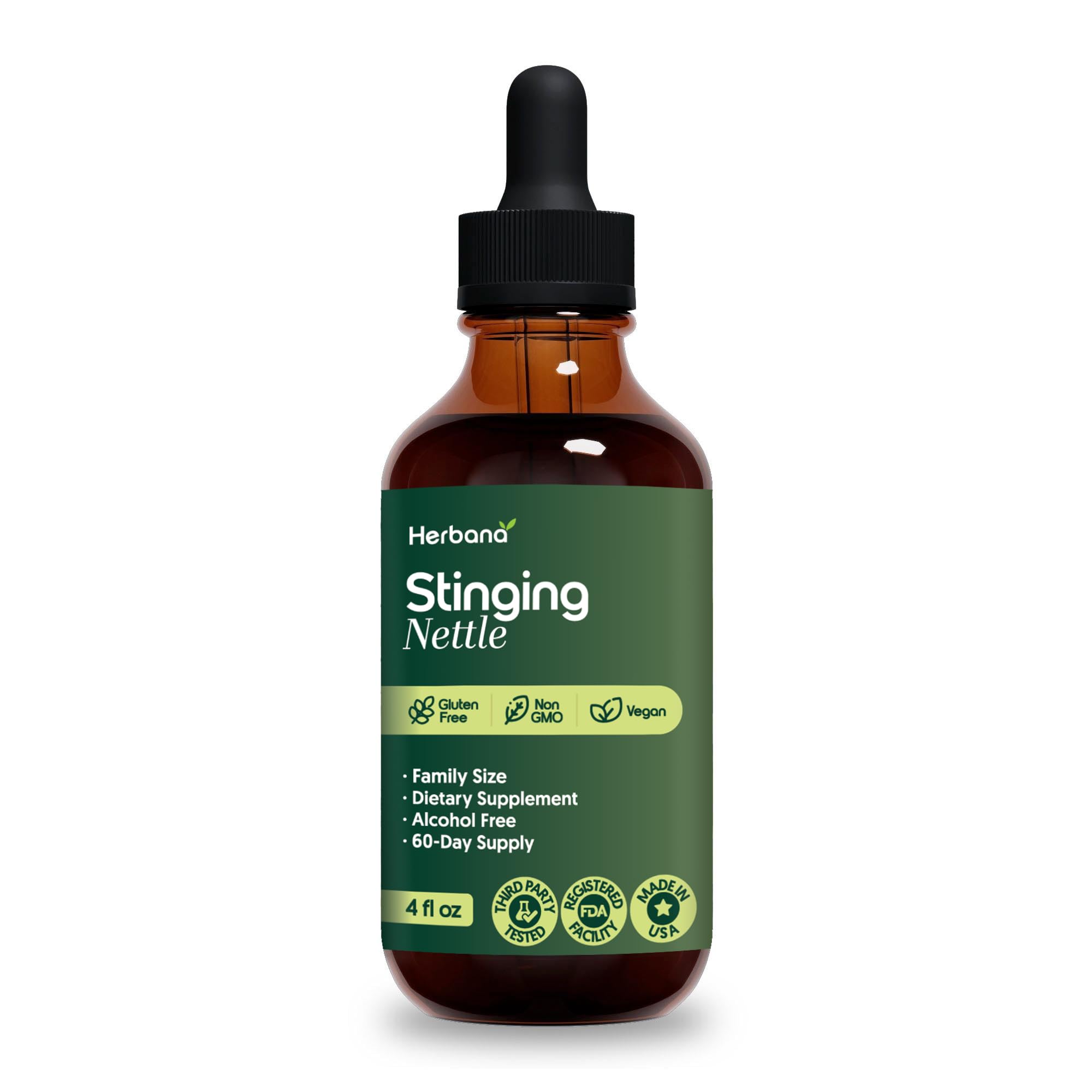 HERBANA MANUFACTURING Nettle Leaf Tincture ingredients list