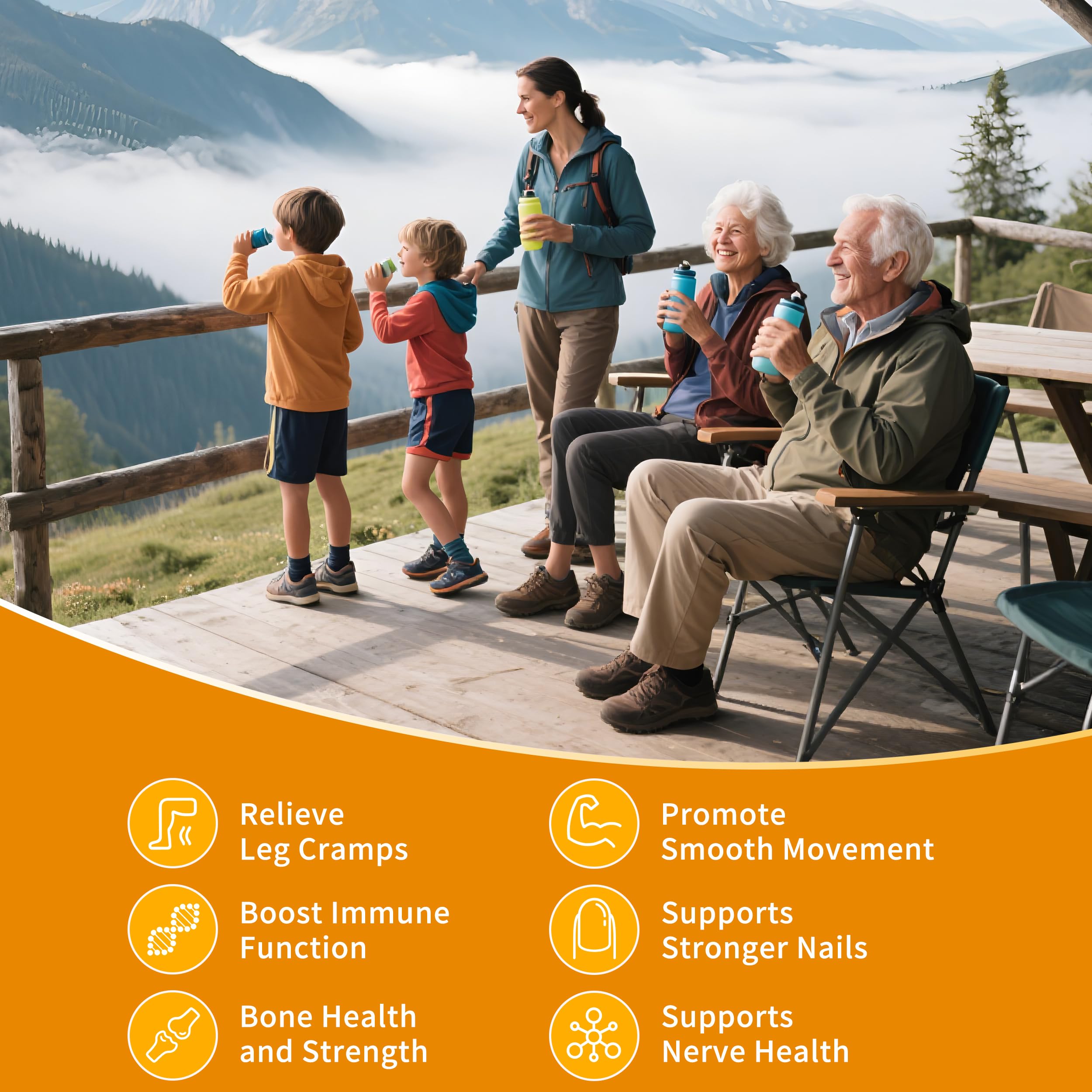 Herbance Calcium Citrate Gummies 1200mg nutritional information