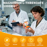 Herbance Magnesium L-Threonate Gummies displayed with ingredients