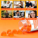 Herbance Magnesium L-Threonate Gummies on a wooden table