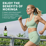 Herbance Moringa Liquid Drops 99g close-up of dropper