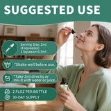 Herbance Moringa Liquid Drops 99g lifestyle scene with smoothie