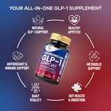 HerbaSpot GLP-1 Supplement 24-in-1 capsule close-up