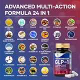 HerbaSpot GLP-1 Supplement 24-in-1 packaging