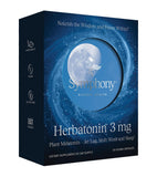 Herbatonin capsules with chlorella and alfalfa ingredients