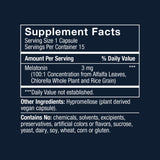 Herbatonin Plant-Based Melatonin Supplement capsules on a wooden surface