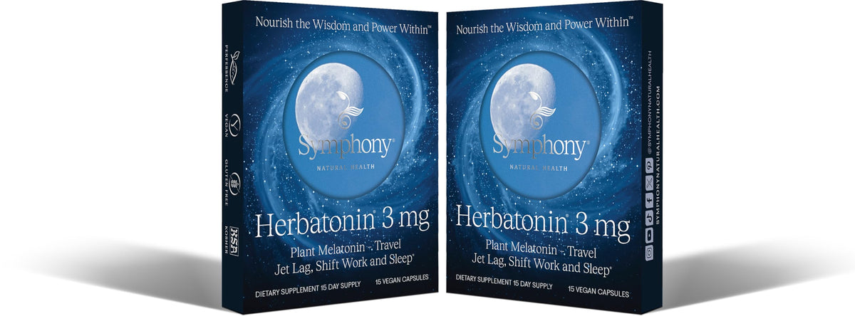 Herbatonin Plant-Based Melatonin Supplement front view