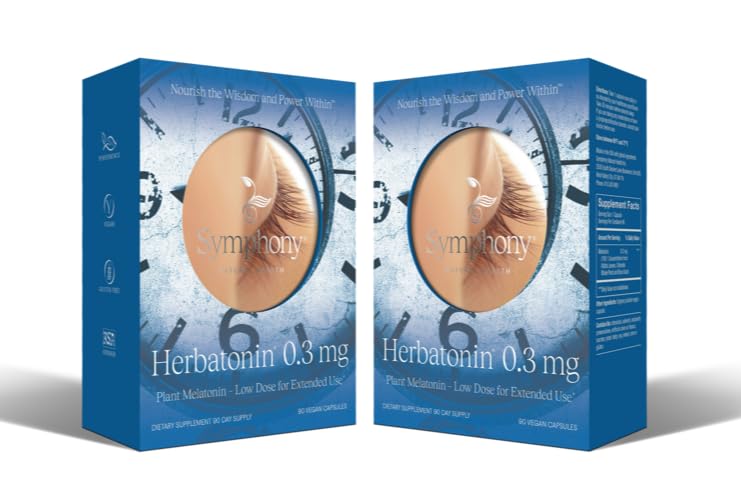 Herbatonin Plant-Based Melatonin Supplement front view