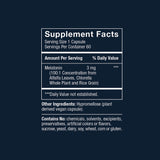 Herbatonin Plant-Based Melatonin Supplement side view