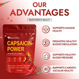 herbies Aurivita Capsaicin Softgels 125g with Vitamin D3 and K2