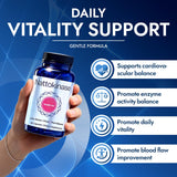 herbies Ultimate Nattokinase capsules in hand