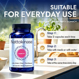 herbies Ultimate Nattokinase capsules on a wooden table