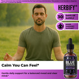 HERBIFY Blue Vervain Tincture 168g bottle with dropper