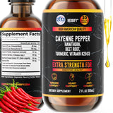 HERBIFY Cayenne Pepper Liquid Drops 168g front view