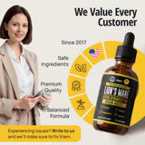HERBIFY Lion's Mane Mushroom Extract 115g liquid tincture lifestyle scene