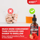 HERBIFY Lion's Mane Mushroom Extract 4:1 Liquid Tincture in a lifestyle setting