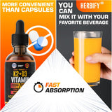 HERBIFY Liquid D3 K2 Drops lifestyle scene