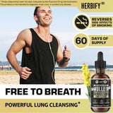 HERBIFY Mullein Leaf Extract Tincture bottle with label