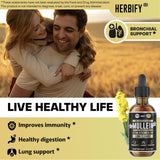 HERBIFY Mullein Leaf Extract Tincture side view