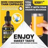 HERBIFY Mullein Tincture 113g ingredients list