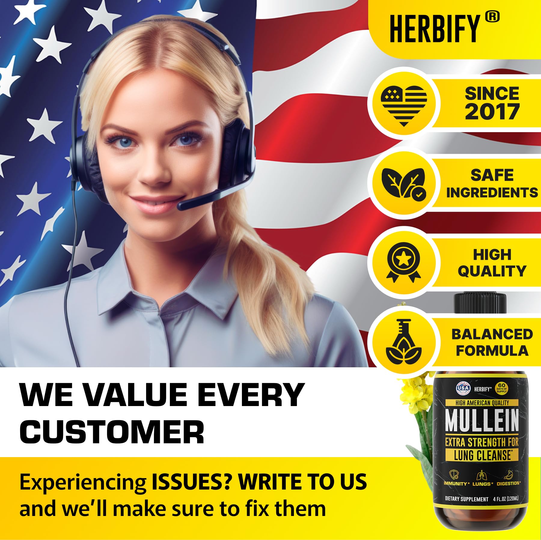 HERBIFY Mullein Tincture 113g lifestyle scene