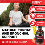 HERBIFY Mullein Tincture 299g lifestyle scene with water