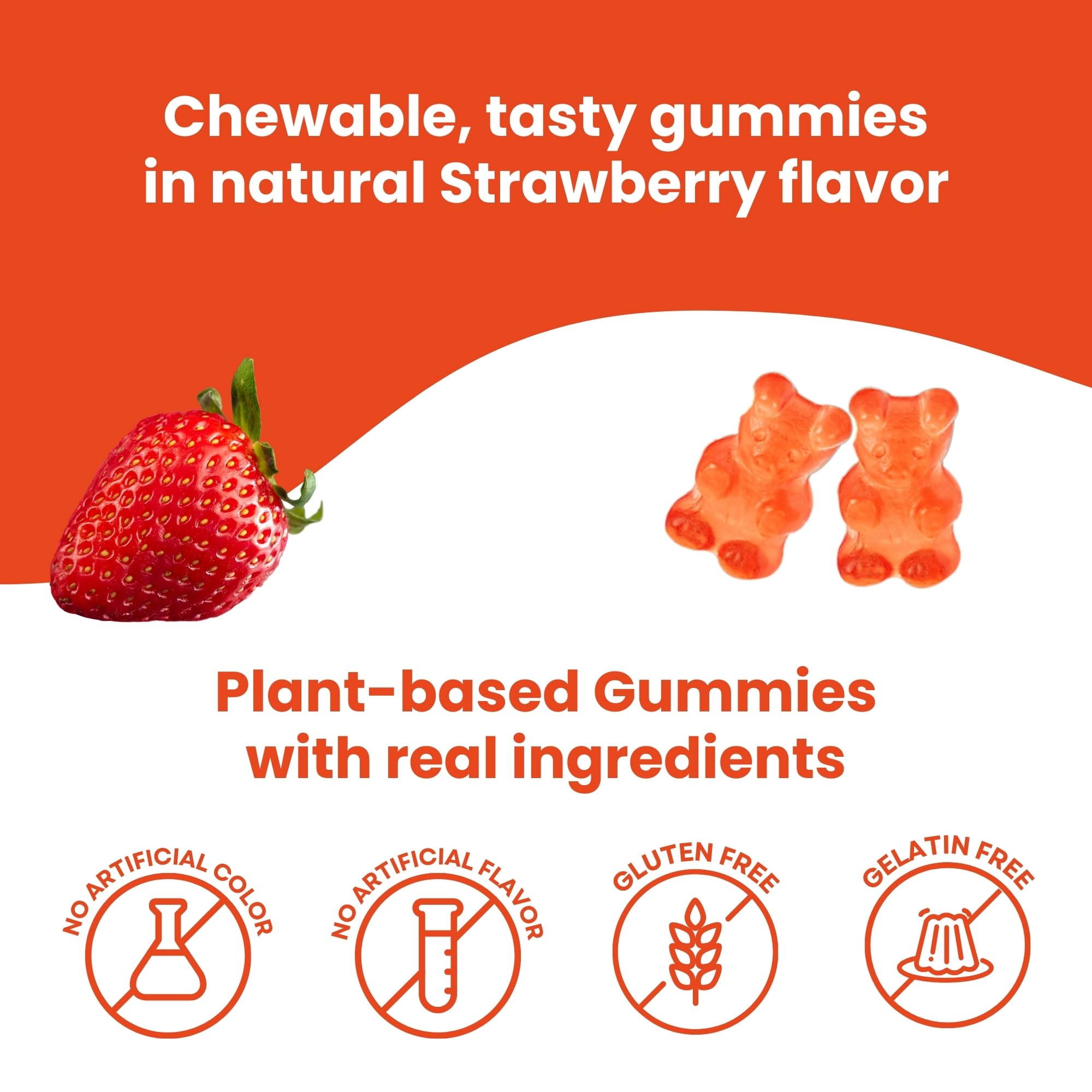 HERBION Multivitamin Gummies for Kids nutritional information
