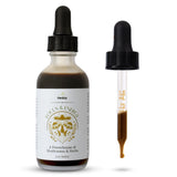 Herbity Focus & Energy Mushroom Extract Tincture packaging details