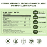 Herbovella Sulforaphane Gummies side view showing gummy texture