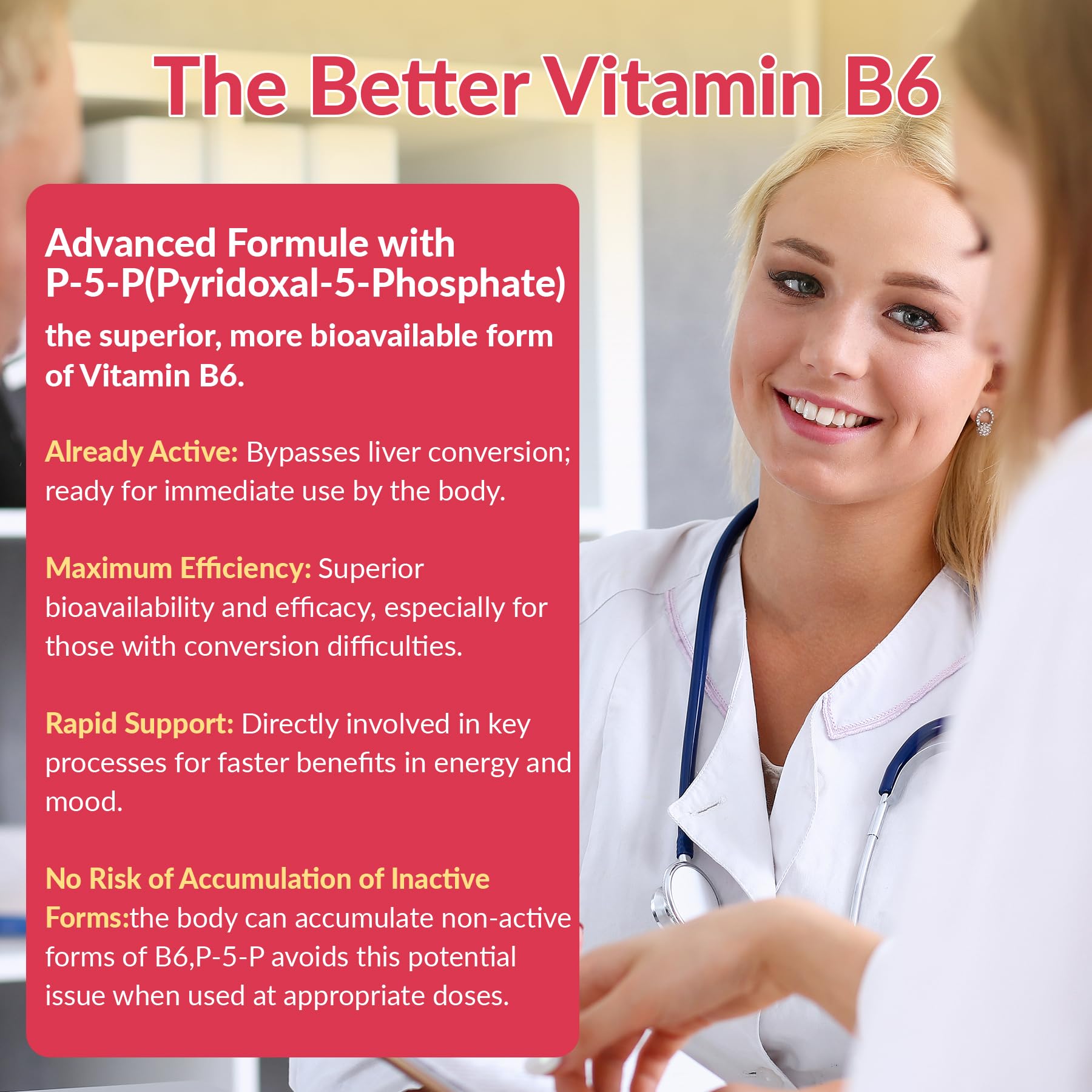 Herbovella Vitamin B6 Gummies 100mg side view showing gummies