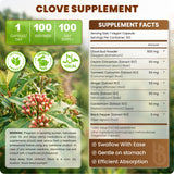 Herbpy 7-Herb Clove Bud Supplement dark jar top view
