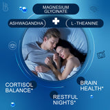 Herbpy Magnesium Glycinate capsules in hand