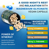 Herbpy Magnesium Glycinate jar with label details