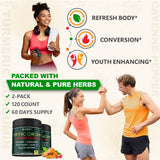 Herbpy Turmeric Curcumin Supplement bottle side view