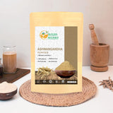 Herbs Botanica Ashwagandha Powder packaging side view