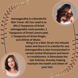 Herbs Botanica Ashwagandha Powder scoop with powder