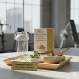 Herbs Botanica Ashwagandha Tea Supplements in a cup