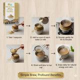 Herbs Botanica Ashwagandha Tea Supplements packaging details