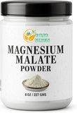 Herbs Botanica Magnesium Malate Powder 240g front view