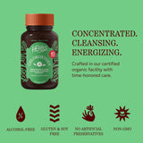 Herbs Etc. ChlorOxygen Chlorophyll Softgels back view