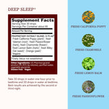 Herbs Etc. Deep Sleep Classic Liquid Extract 125g ingredients list