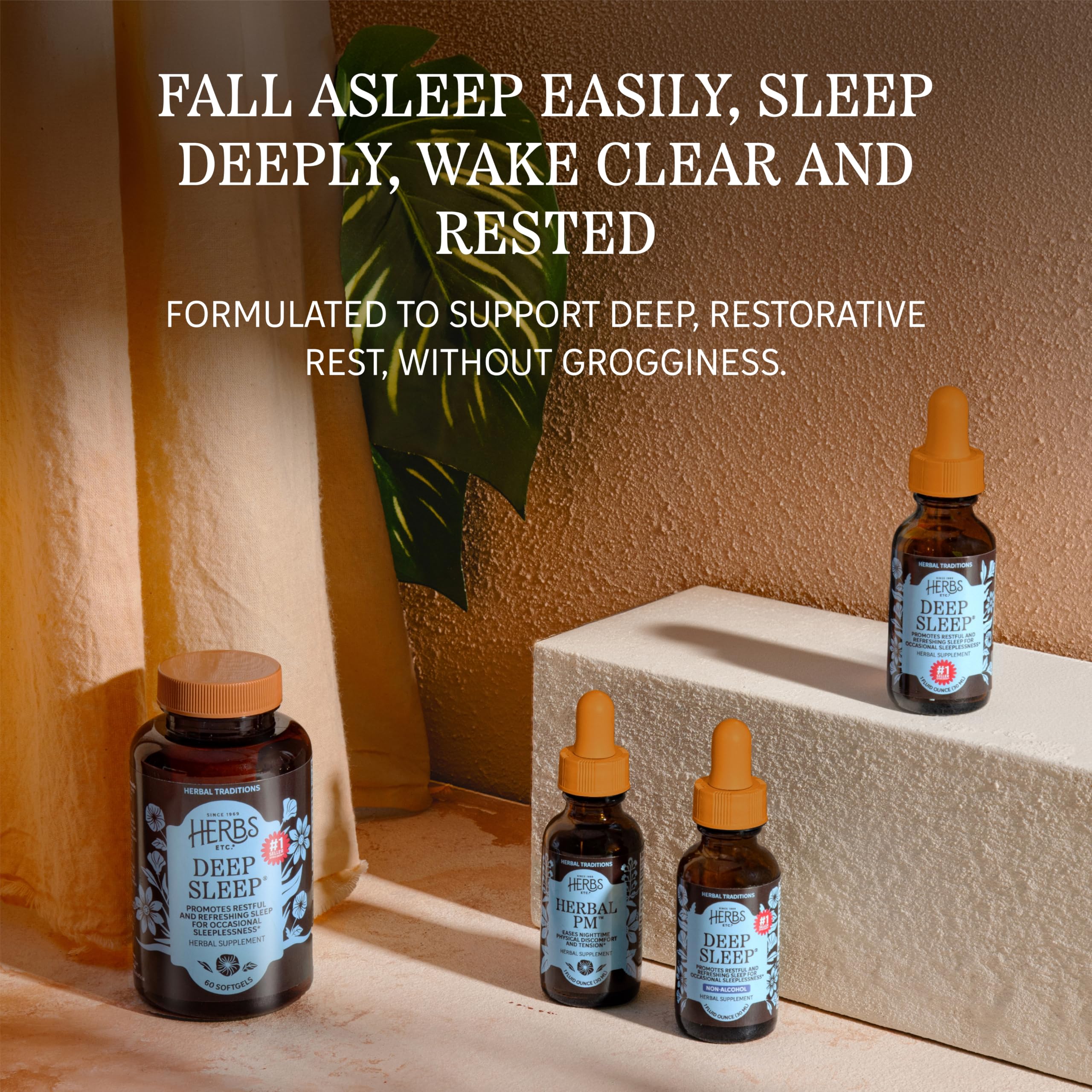 Herbs Etc. Deep Sleep Classic Liquid Extract 4 Fl Oz packaging
