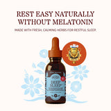 Herbs Etc. Deep Sleep Classic Liquid Extract 4 Fl Oz side view
