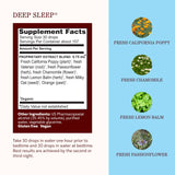 Herbs Etc. Deep Sleep Classic Liquid Extract 91g bottle side view