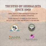 Herbs Etc. Deep Sleep Softgels with fresh herbs background