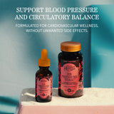 Herbs Etc. HB Pressure Tonic Softgels 200mg bottle with label