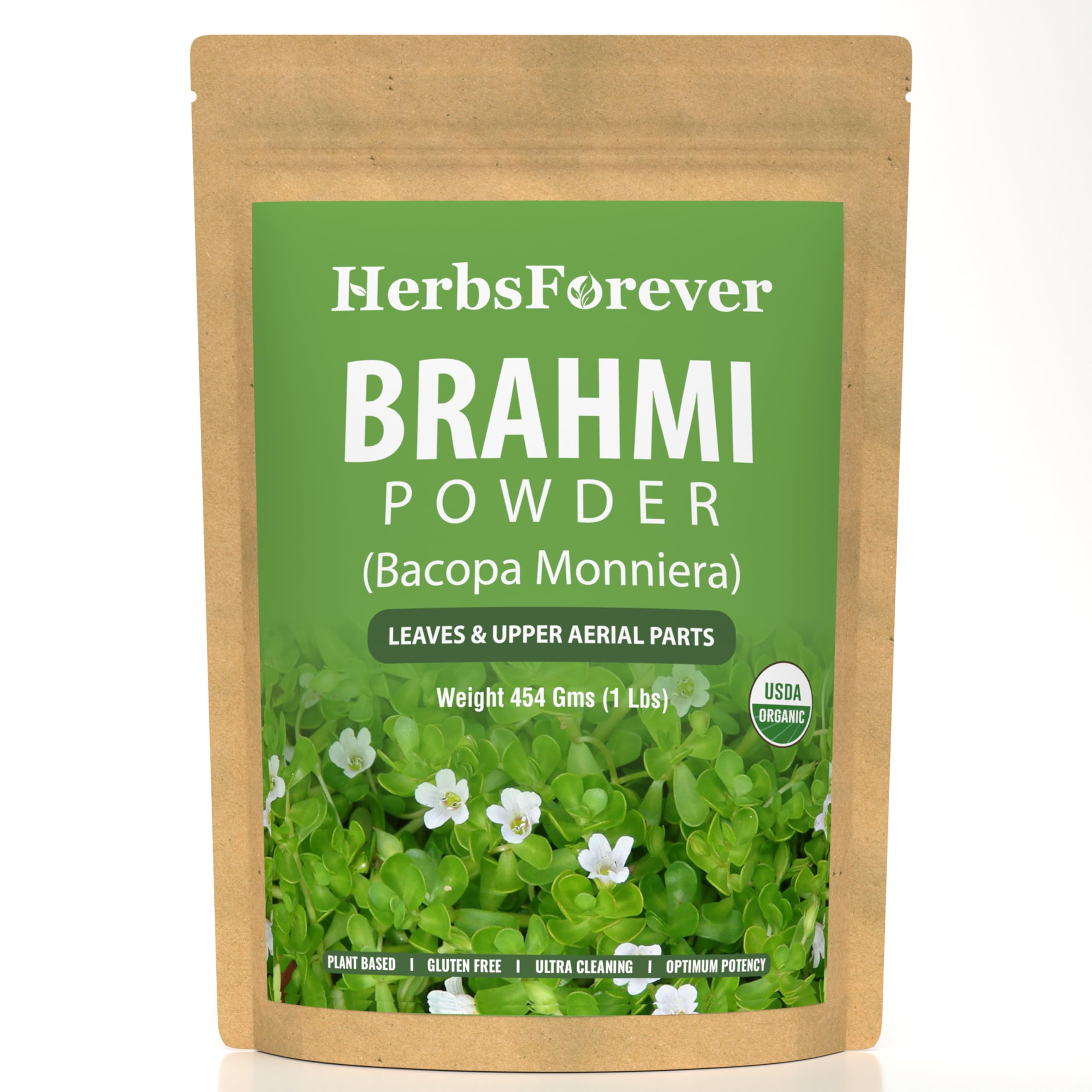 Herbsforever Bacopa Monnieri 259g packaging front view