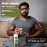 Herbsforever Colon Cleanse Capsules displayed on a wooden table